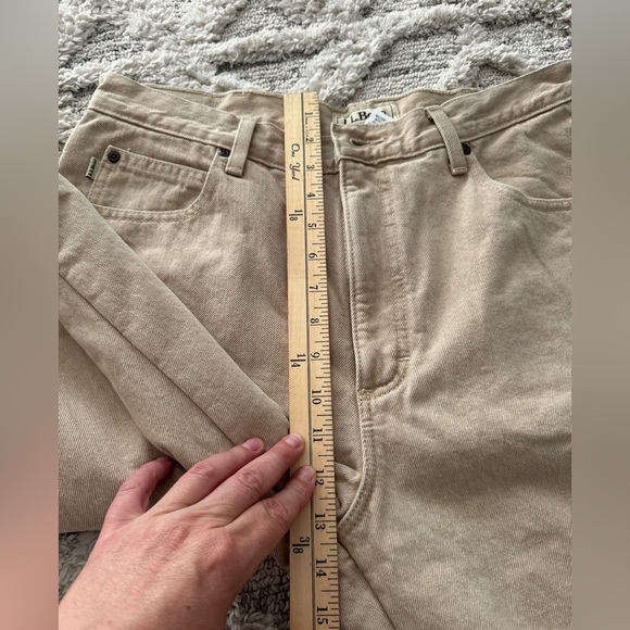 L.L. Bean Men's Jeans, Relaxed Fit, Fleece-Lined Size 34x30 - Picture 11 of 13